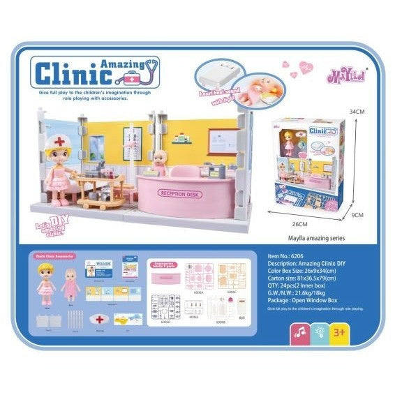 Set cabinet medical cu instrumente, Jucarii pentru copii, Vivimall - vivimall.ro