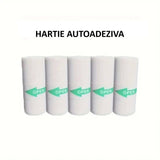 Set Camera Instantanee pentru Copii, Vivimall, Camera Selfie, Ecran HD 2.4'', 24MP, 1080P Video, 1200 mAh, cu Functie de Printare Alb-Negru, cablu USB-C, Bluetooth, Compatibil iOS/Android, Imprimare APP, Model Pisicia Emoji, Bleu - vivimall.ro