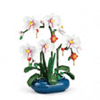 Set de Constructie Flippy, Orhidee in Vaza, 587 piese, 6+ ani, Planta Artificiala, Decor Floral Elegant, Idee de Cadou pentru Femei, Cadou pentru Iubita si Pasionatii de Jocuri de Constructie Creativa - vivimall.ro