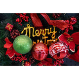 Set de 24 ornamente de brad, Vivimall, de tip Glob, Multicolor, cu ø de 8 cm, din plastic, cu finisaj sclipitor , cutie  19  cm lungime x 42  cm inaltime x 19  cm adancime - vivimall.ro