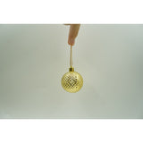 Set de 24 ornamente de brad, Vivimall, de tip Glob, Multicolor, din polistiren, cu finisaj sclipitor , cutie  5  cm adancime x 29  cm lungime x 19  cm inaltime - vivimall.ro