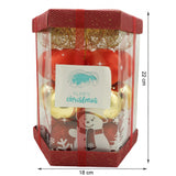 Set de 28 ornamente de brad, Vivimall, de tip Glob, Rosu/ Auriu, din polistiren, cu finisaj sclipitor , cutie  18  cm adancime x 22  cm inaltime x 18  cm lungime) - vivimall.ro