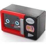 Set de joaca mini bucatarie, aparate de uz casnic mici, 6 piese, pentru copii, rosu - vivimall.ro