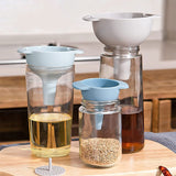 Set de Palnii Multifunctionale + Filtru, Vivimall, 4 in 1, din Plastic, 11 x 10 cm, Albastru - vivimall.ro