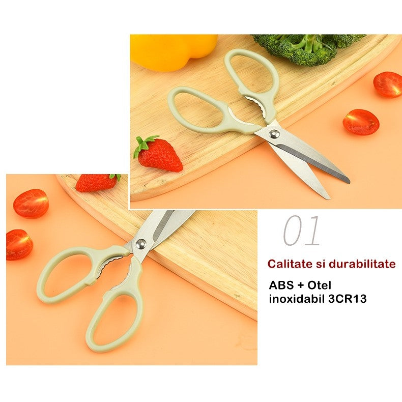 Foarfeca bucatarie si curatator legume | CookEdge - vivimall.ro