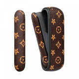 Set Husa Piele Ecologica Si Capac Plastic Flippy, pentru IQOS 3.0 DUO, de Protectie, Anti Soc si Zgarieturi, 20 gr, 12 x 4 x 2 cm, Maro - vivimall.ro