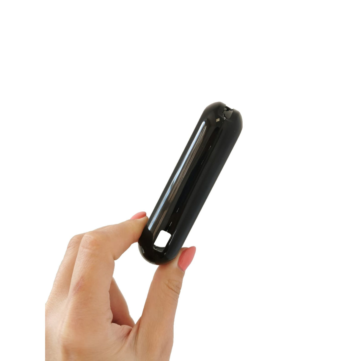 Set Husa Si Capac Plastic Flippy, pentru IQOS Iluma, de Protectie, Capac Magnetic, Anti Soc si Zgarieturi, 20 gr, 12 x 4 x 2.5 cm, Model Inima, Negru - vivimall.ro