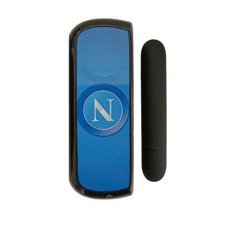 Set Husa Si Capac Plastic Flippy, pentru IQOS Iluma, de Protectie, Capac Magnetic, Anti Soc si Zgarieturi, 20 gr, 12 x 4 x 2.5 cm, Model Litera N, Negru - vivimall.ro