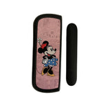 Set Husa Si Capac Plastic Flippy, pentru IQOS Iluma, de Protectie, Capac Magnetic, Anti Soc si Zgarieturi, 20 gr, 12 x 4 x 2.5 cm, Model Minnie Mouse, Roz - vivimall.ro