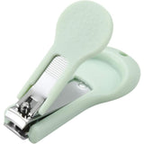 Set 4 Piese Ingrijire Unghii Bebelusi, Vivimall, din ABS+Otel Inoxidabil, Cutie de Depozitare Tip Bufnita, de la 0 Luni, 11.5 x 5 x 11.5 cm, Verde - vivimall.ro