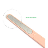 Set 4in1 de Ingrijire Unghii pentru Bebelusi, Vivimall, Cutie de Depozitare Transparenta, 0-6 Ani, 13.6x8x2 cm, Roz - vivimall.ro