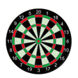 Set darts magnetic cu tablă 28.6 x 28.6 cm și 4 săgeți incluse, design clasic multicolor, vedere frontală