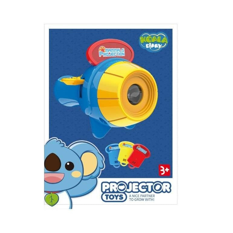 Oktatójáték Készlet Zseblámpa Projektor Gyerekeknek, 24 Állatos Képek