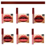 8 db-os matt rúzskészlet, átnedvesedésálló, Kevin&amp;Coco, 2,5 ml