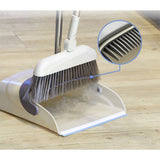 Set matura si faras cu coada, Vivimall, Pentru uz casnic, Plastic/Otel, Maro/Bej, Depozitare verticala, 26x25.5x83 cm - vivimall.ro