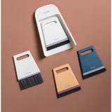 Set Mini Matura si Faras, Vivimall, Uz Casnic, Doua Perii, pentru Birou, Bucatarie, Casa, 19.5x13.8x3.6 cm, Gri - vivimall.ro