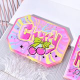 Paleta de Machiaj, KEVIN & COCO, Pink Cherry, Fard de Pleoape, 22 culori, 19 x 13.7 x 1.3 cm - vivimall.ro