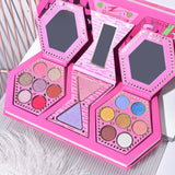 Trusa de Machiaj, KEVIN & COCO, Nobody is Perfect, I am Nobody, 32 culori, 29 x 23.5 x 3 cm - vivimall.ro