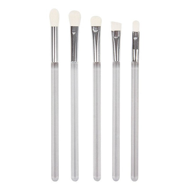 5 db-os átlátszó sminkecset készlet | CrystalBlend