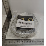 Set 2 Piese pentru Majorat, Vivimall, 15 x 13 x 5 cm, Coronita Printesa Silver si Panglica 18&amp;Fabulous, Negru - vivimall.ro