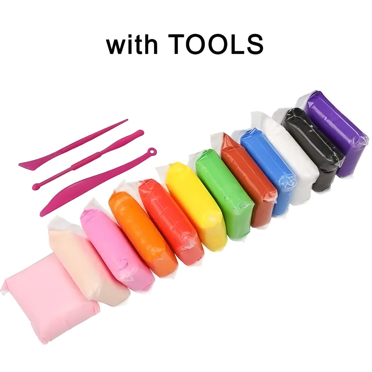 Set plastilina inteligenta multicolora | ClayMaster - vivimall.ro