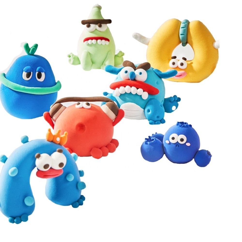 Set plastilina inteligenta multicolora | ClayMaster - vivimall.ro