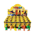 Set 24 Brelocuri Brainrot, Vivimall, mixate, in cutie BlindBox si Display de prezentare, Pandantive Aprox 5-7 cm - vivimall.ro