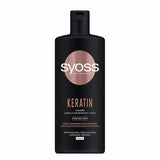 Șampon SYOSS Keratin pentru Păr Curdos & Uscat - 440ml - Îngrijire Intenificată