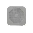 Filtru Chiuveta, Vivimall, Anti-infundare, cu Ventuze, 14.5 x 14.5 cm, Flexibil, Gri - vivimall.ro