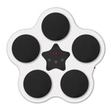 Bokszjáték zenével és fényekkel, Bluetooth-szal, USB töltés, tapadókorongos alkalmazás, 5 célpont, 930 g 