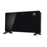 Convector Electric, Flippry, 2000W, Wi-Fi, Termostat, afisaj LED, Touch Screen, Control din Telefon, 82.3x12x45.6 cm, Negru - vivimall.ro