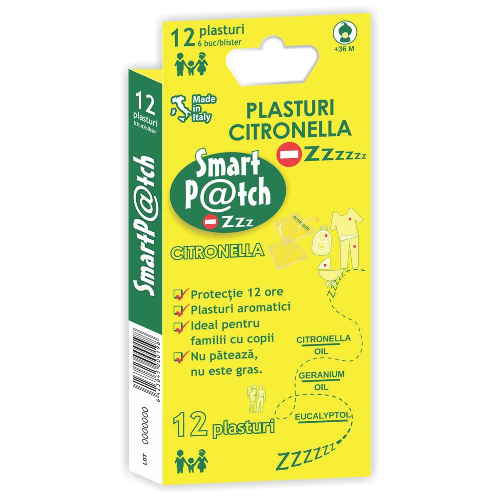 Smartpatch Citronella Tapasz 12 db