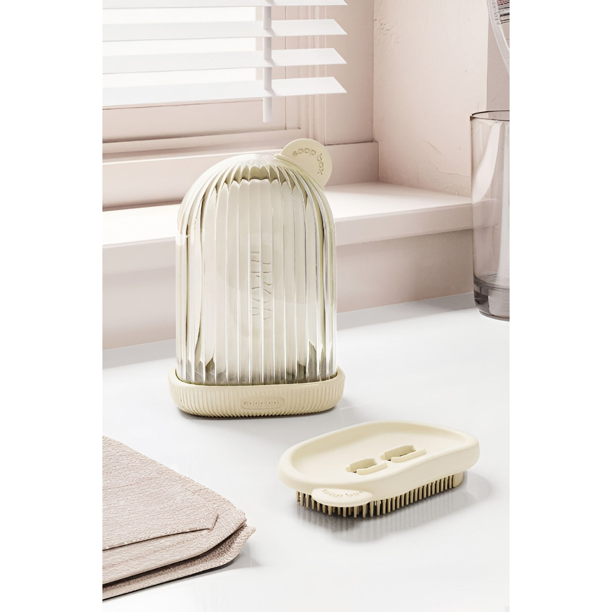 Sapuniera De Calatorie, Suport Pentru Sapun Cu Scurgere A Apei, Recipient Cu Capac Depozitare, Savoniera Pentru Baie, 12.6X6.1X8.4Cm - vivimall.ro