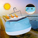 Lama Solara, Flippy, 2in1, Incarcare Solara/USB, LED, din Plastic, 3 Trepte de Intensitate, 100 W, 5V, 13 x 13 x 7 cm, Albastru - vivimall.ro