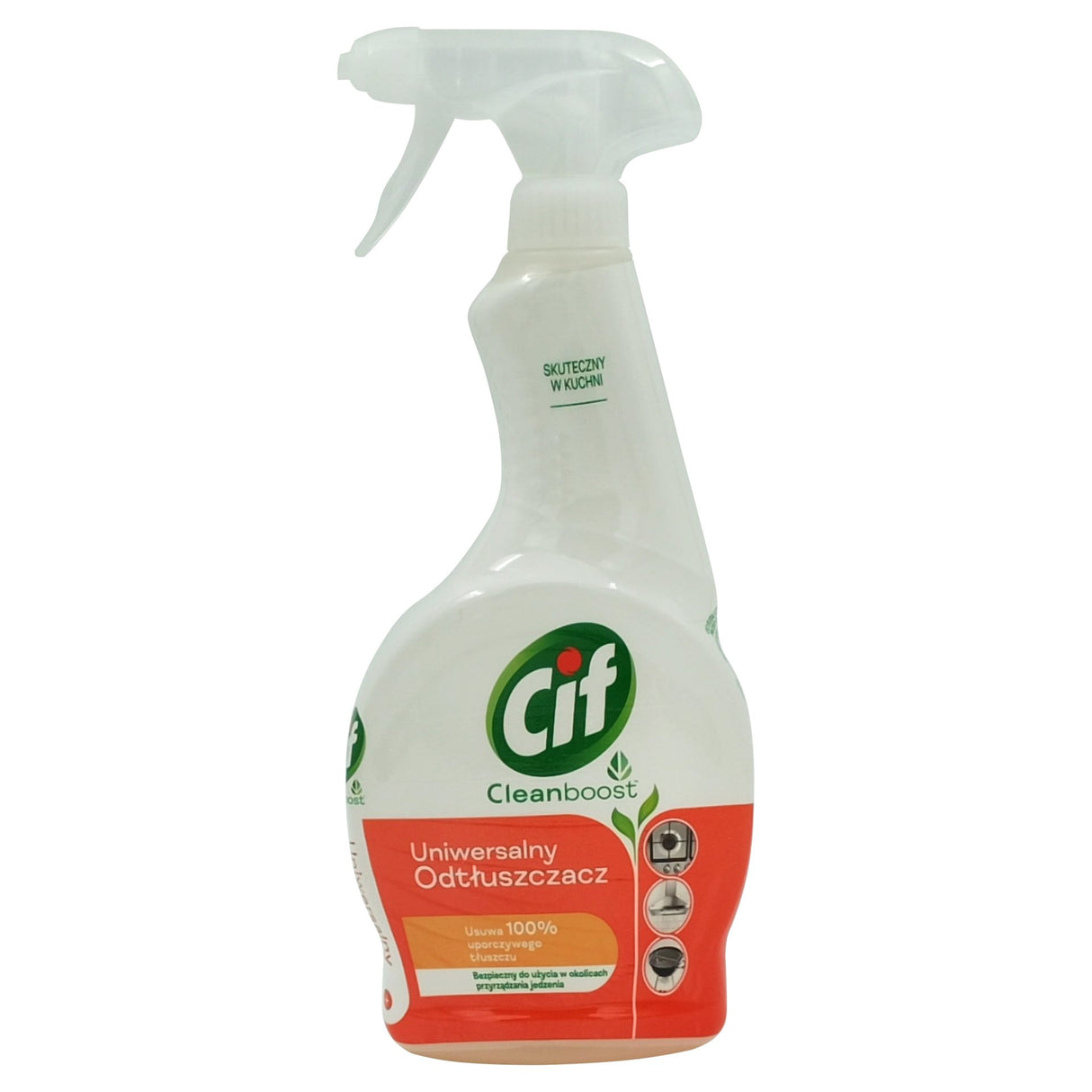 Cif, 500 ml-es zsíroldó spray, ecet és szódabikarbóna oldat