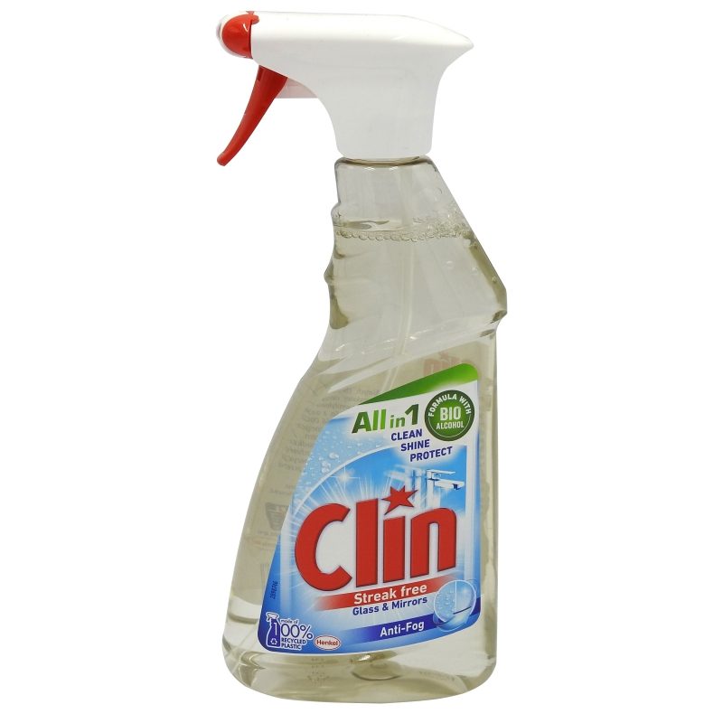 Tisztító, Clin, Ablak, 500 ml, Pisztolyos, Páramentes