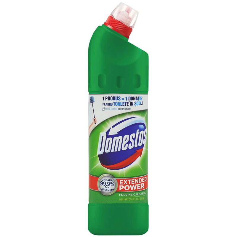 Domestos Folyékony WC tisztító, 750 ml, fenyő L5251/L5202/L5163/L5350