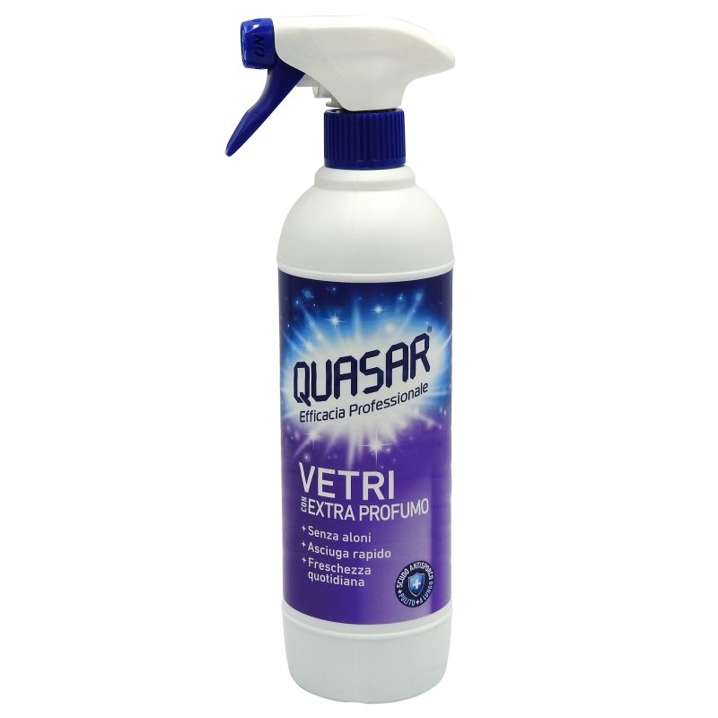 Quasar, spray, ablakmosó, extra illatos, 580 ml