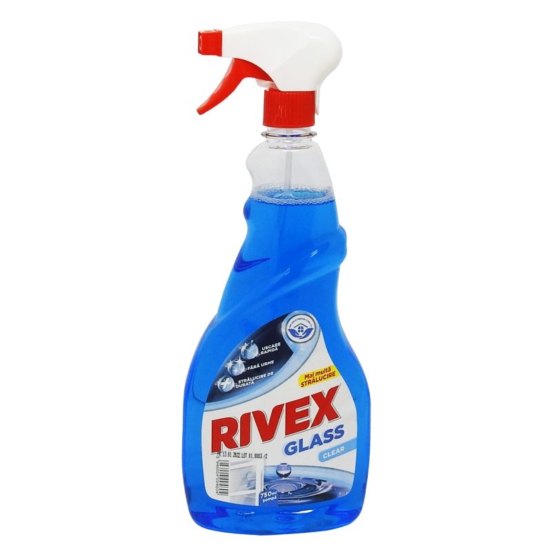 Rivex Ablaktisztító, 750 ml Clear