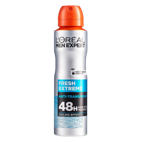 L'Oréal Men Expert Fresh Extreme — Spray antiperspirant pentru bărbați, 150 ml - vivimall.ro