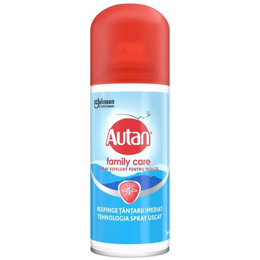 Spray, Autan Szúnyogriasztó Repellens, 100 ml