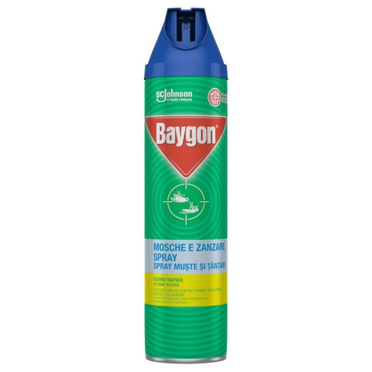 Baygon spray, legyek, szúnyogok, 400 ml