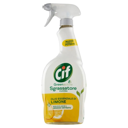 Cif Green Active Zsíroldó spray, citromos, 650 ml