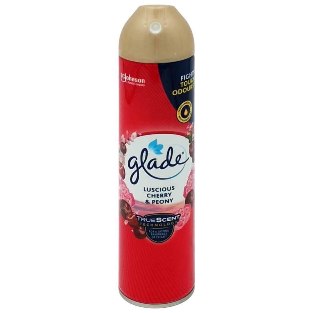 Glade Szobaillatosító spray, cseresznyevirág és bazsarózsa, 300 ml