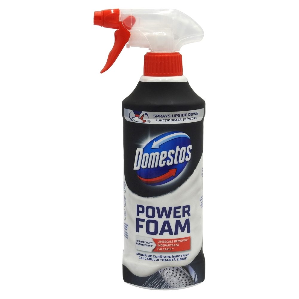 Spray, Domestos, Habfürdő 435 ml Fürdőszoba Vízkőoldó
