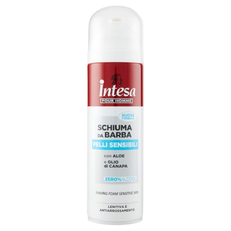 Intesa borotvahab, 300 ml, Kendermagolaj