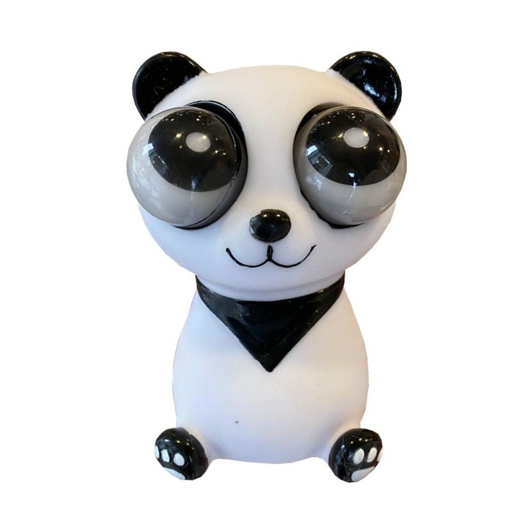 Jucarie interactiva antistres Vivimall, squeeze eye-popping panda, multicolor - vivimall.ro