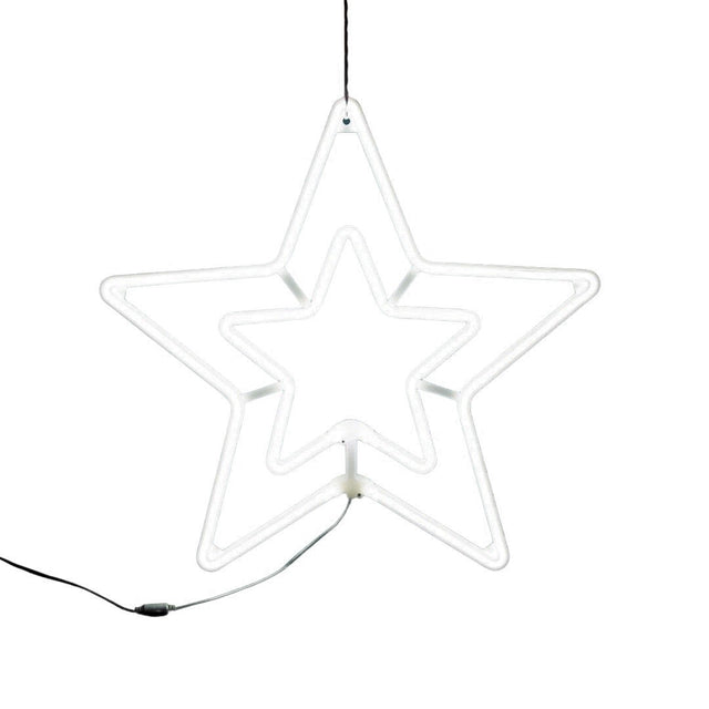 Stea luminoasa cu 5 colturi, Vivimall, 60 Led - vivimall.ro