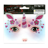 Sticker Temporar Pentru Fata, Pentru Machiaj, Face Art, Halloween, Teatru - vivimall.ro
