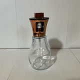 Sticla de ulei cu Pulverizator, Vivimall, Sticla pentru Lichide de Bucatarie, Otet, Sos, 16.7 x 5.2 cm, Volum 200 ml, Roz Gold - vivimall.ro